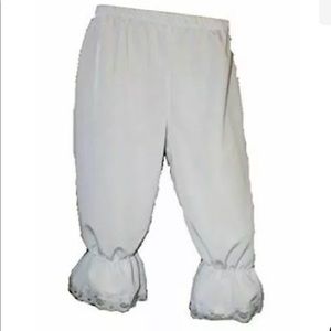 Insanity White Costume Fancy Dress Bloomers (S/M)